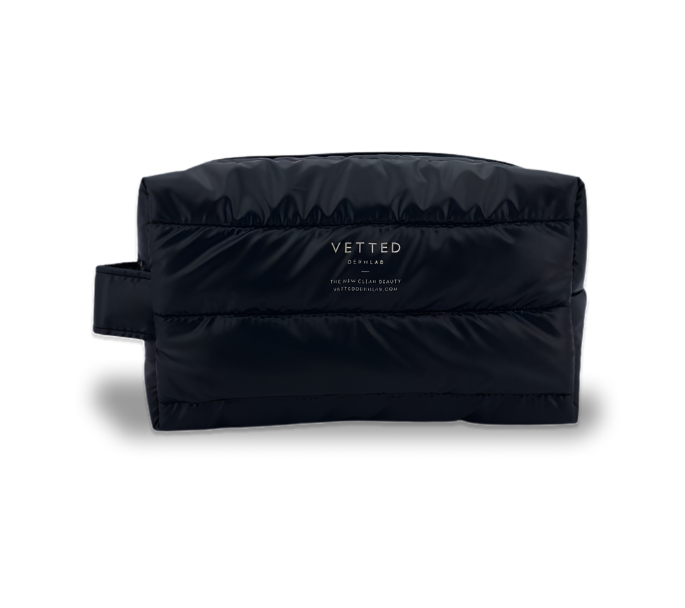 The VETTED Dermlab Cosmetic Bag